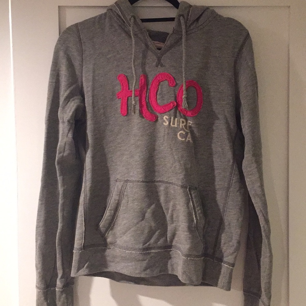 Grey Hollister Hoodie